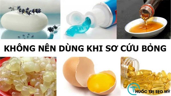 Không nên sử dụng các phương pháp không khoa học khi sơ cứu vết bỏng