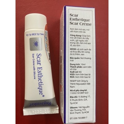 Thuốc Trị Sẹo Thâm, Rỗ, Lõm Scar Esthetique 10ml số #1 Thế giới